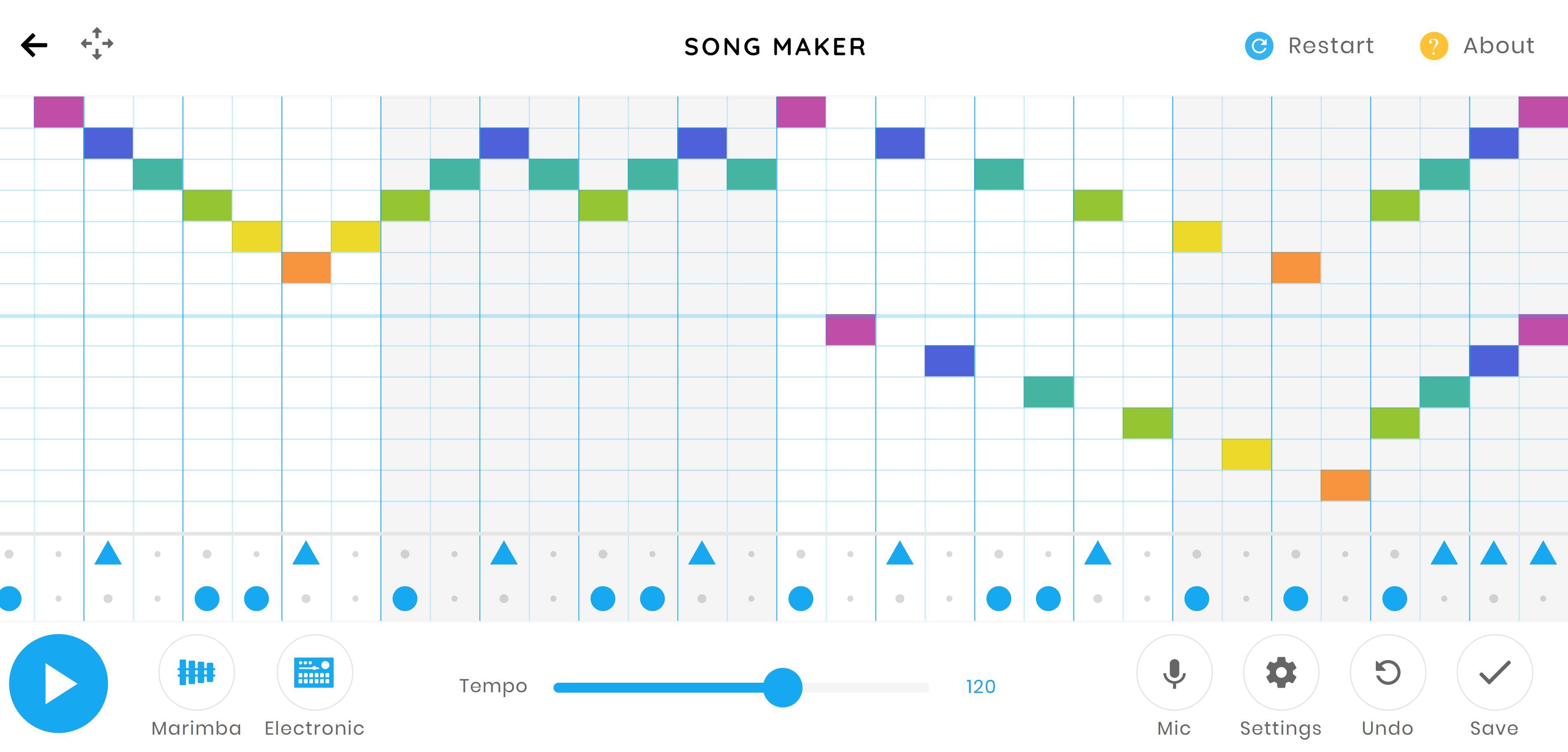 Song Maker is a music sequencer 